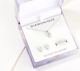 Diamonique 100-Facet Choice of Heart Cut Giftable Collection